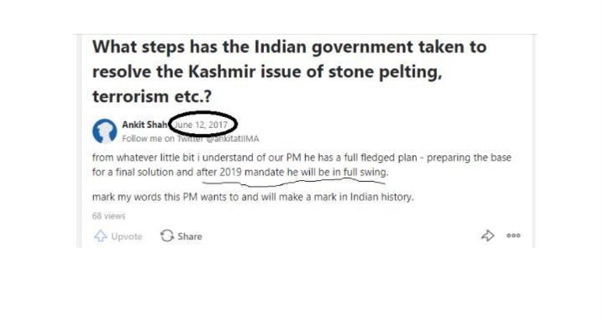 Article 370 35-A Removal Strategic Analysis