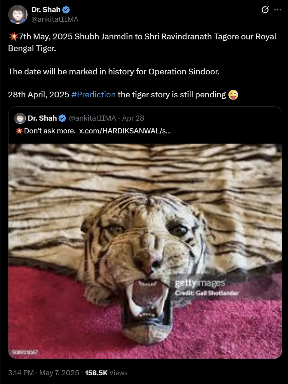 Operation Sindoor Initial Prediction